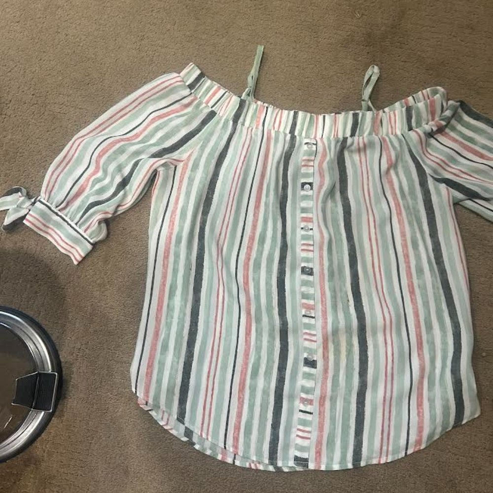 off the shoulder blouse